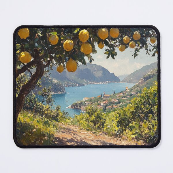 Item preview, Lemon Grove Overlooking the Italian Coast designed and sold by RossignolStudio.