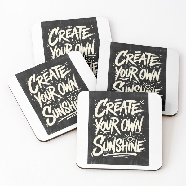 Item preview, Create Your Own Sunshine Streetwear Typography Quote designed and sold by Trendykunnu.