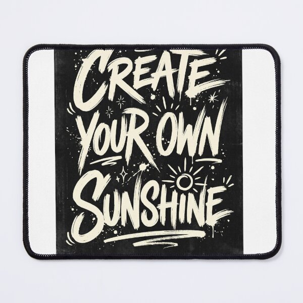 Item preview, Create Your Own Sunshine Streetwear Typography Quote designed and sold by Trendykunnu.