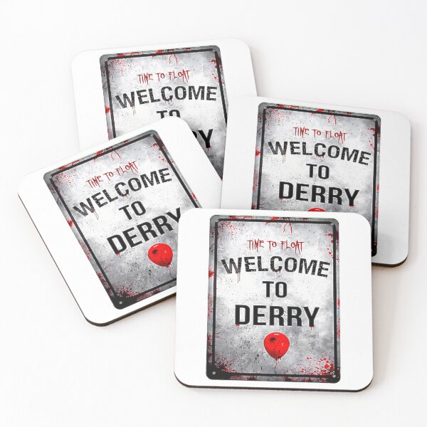 Item preview, Welcome To Derry Horror Sign Fan Art  Inspired By Stephen King Universe designed and sold by dirhjdom.