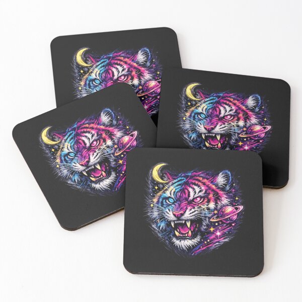 Item preview, Cosmic Fury Tiger designed and sold by AlbertaKleinSt.