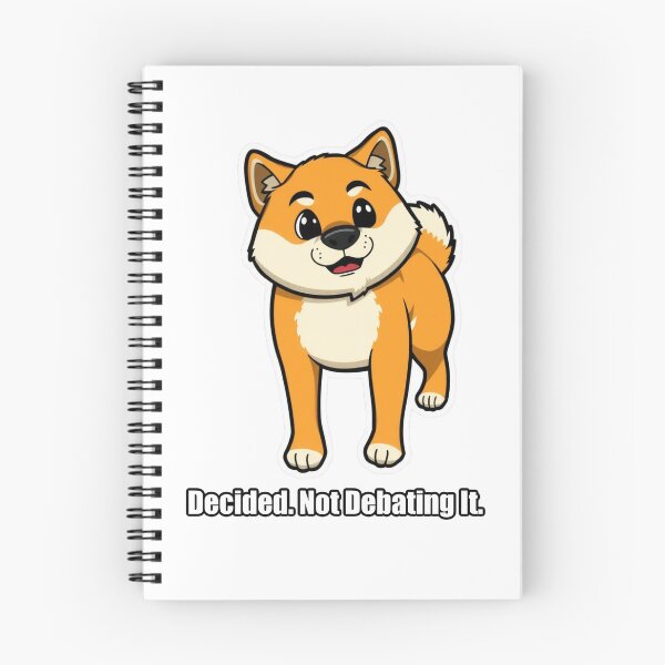 Item preview, Akita - Decided Not Debating It - Funny Akita Gift designed and sold by pawdrops.