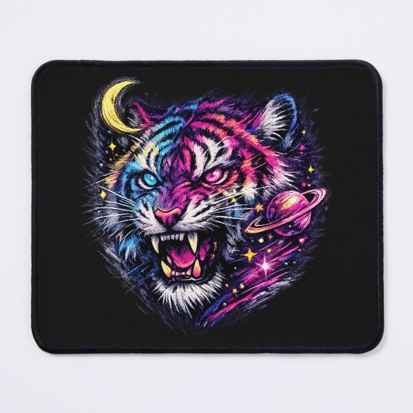 Item preview, Cosmic Fury Tiger designed and sold by AlbertaKleinSt.