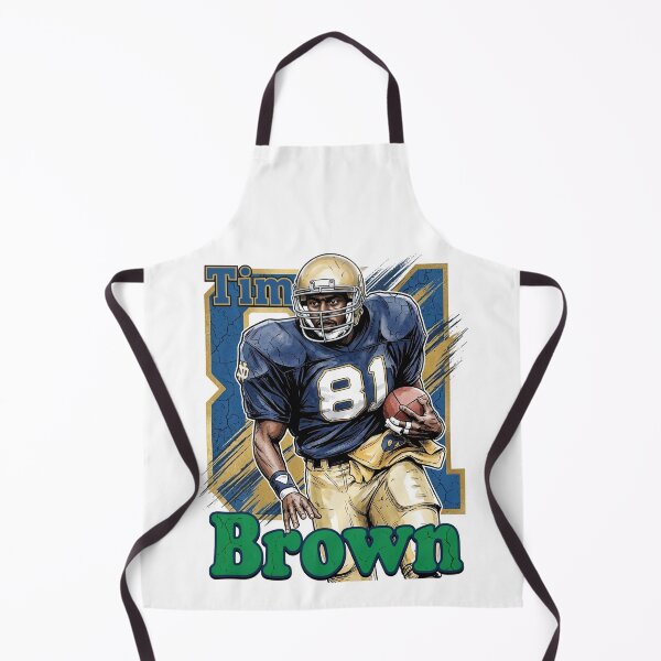 Item preview, Retro Tim Brown 81 - South Bend Football Legend designed and sold by Thogan0416.