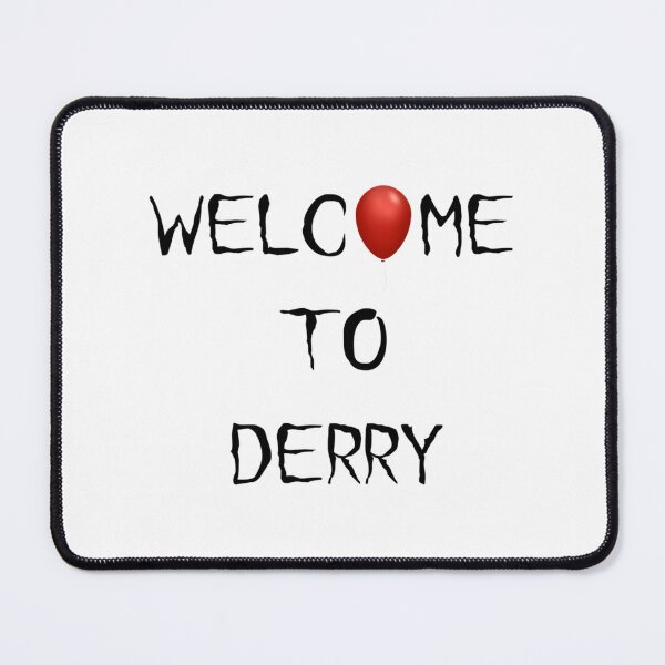 Item preview, Welcome To Derry Horror Text Poster designed and sold by dirhjdom.
