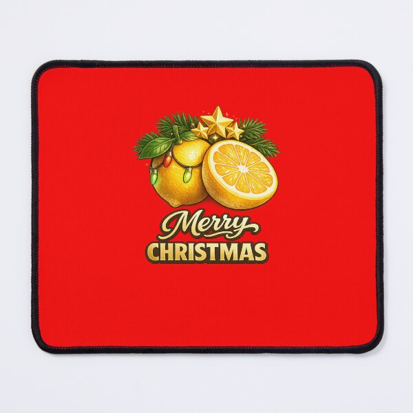 Item preview, Merry Christmas Lemon with three stars designed and sold by annenambiro.