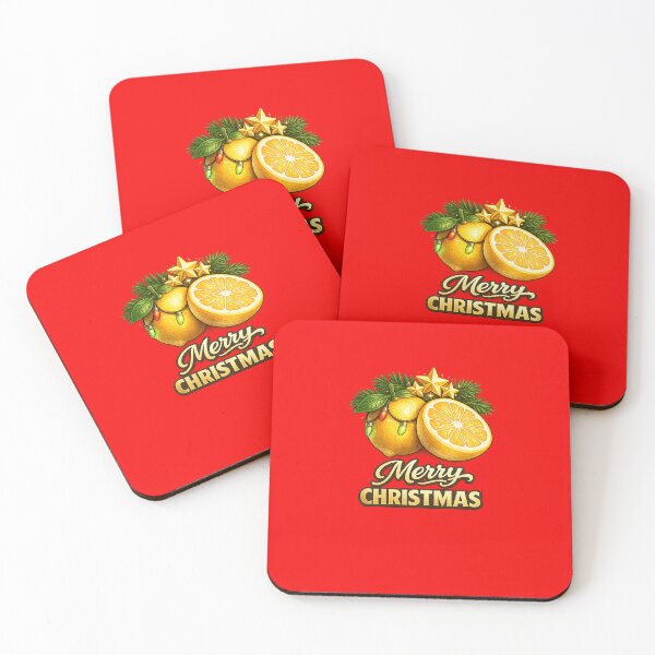 Item preview, Merry Christmas Lemon with three stars designed and sold by annenambiro.