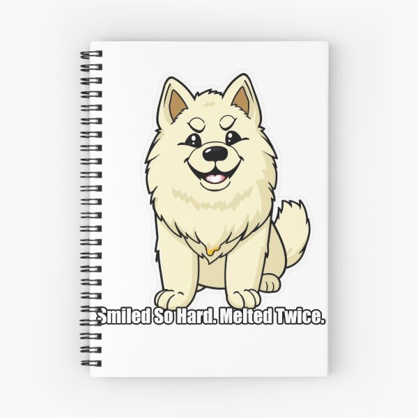 Item preview, Samoyed - Smiled So Hard Melted Twice - Funny Samoyed Gift designed and sold by pawdrops.