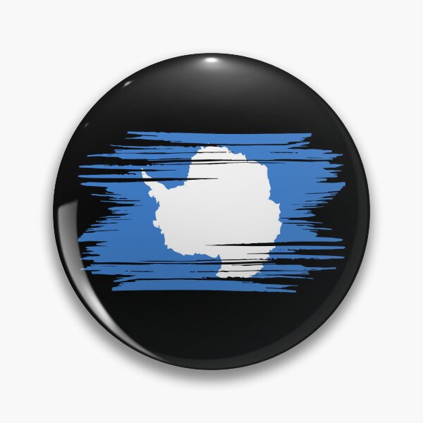 Item preview, Distressed Antarctica Flag AQ designed and sold by shitpostee.