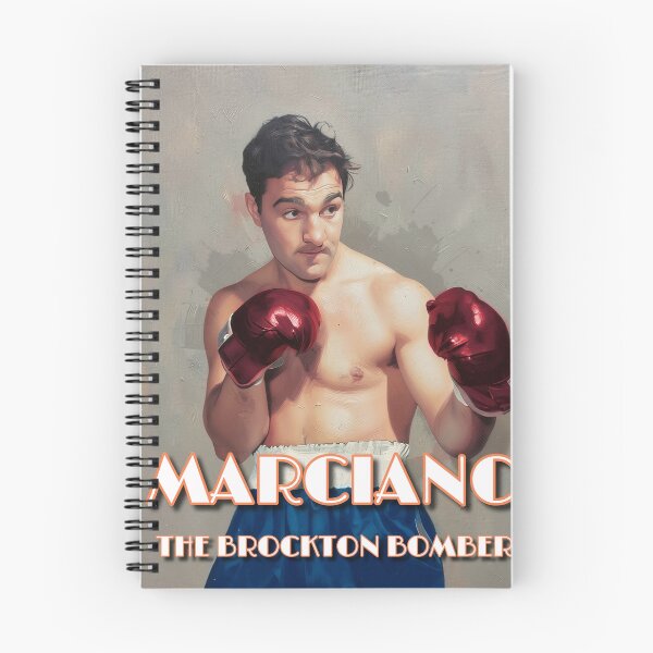 Item preview, Marciano The Brockton Bomber Rocky boxing legends designed and sold by MoodiArtist.
