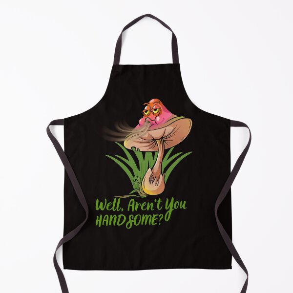Item preview, How Are You Handsome? Funny Grumpy Mushroom Cartoon designed and sold by Tadeusz1.