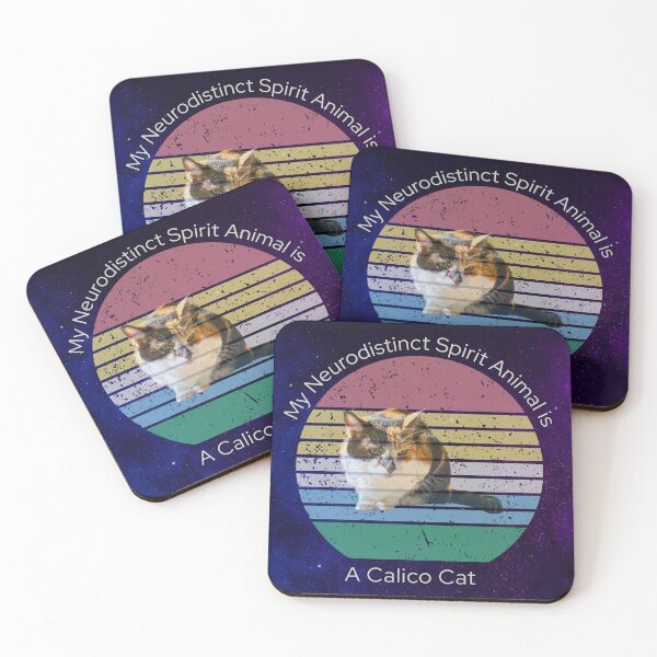 Item preview, My Neurodistinct Spirit Animal is a Calico Cat designed and sold by Holy JM Designs.