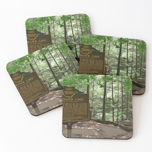 Item preview, Old Man's Cave Trail Sign Hocking Hills Ohio designed and sold by LisaWootenPhoto.