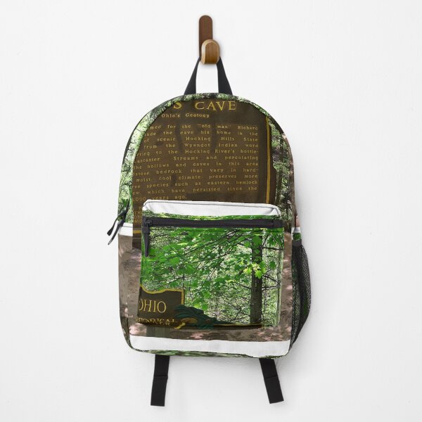 Item preview, Old Man's Cave Trail Sign Hocking Hills Ohio designed and sold by LisaWootenPhoto.