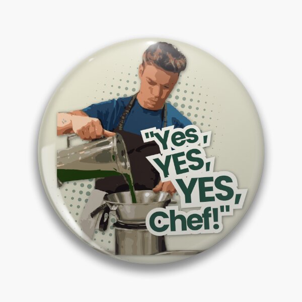 Item preview, Yes Chef Luca Pastry Chef Design designed and sold by pulse_retail.