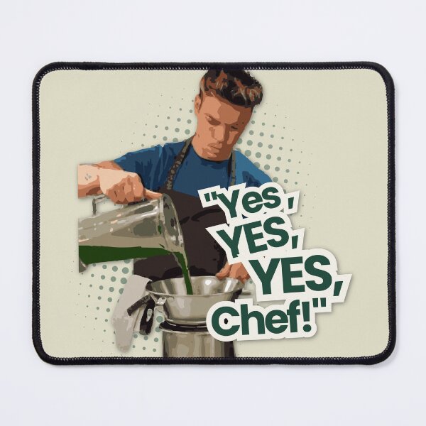 Item preview, Yes Chef Luca Pastry Chef Design designed and sold by pulse_retail.