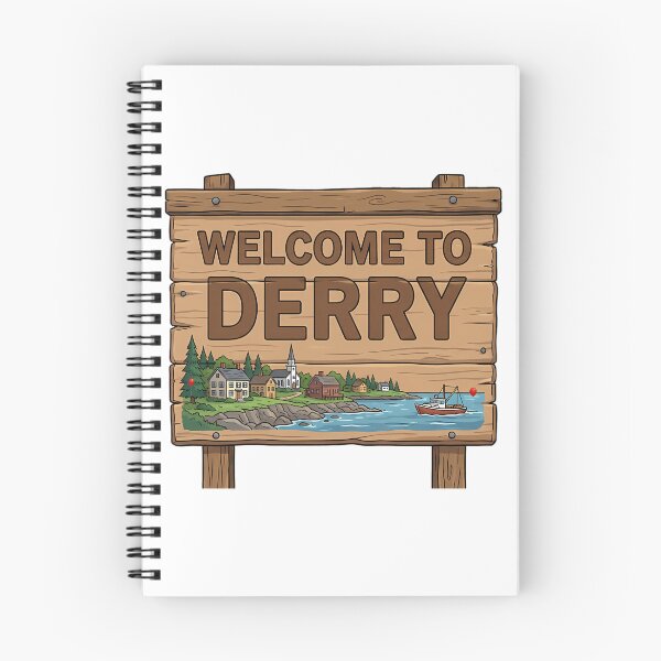 Item preview, Welcome To Derry Horror Town Sign Poster designed and sold by dirhjdom.