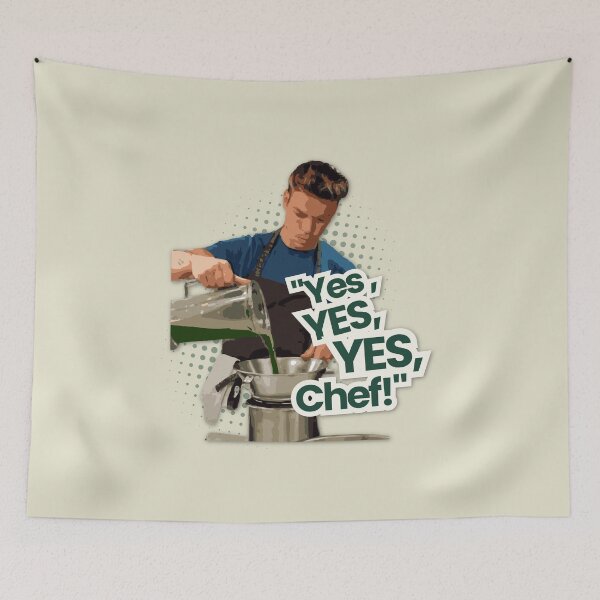 Item preview, Yes Chef Luca Pastry Chef Design designed and sold by pulse_retail.