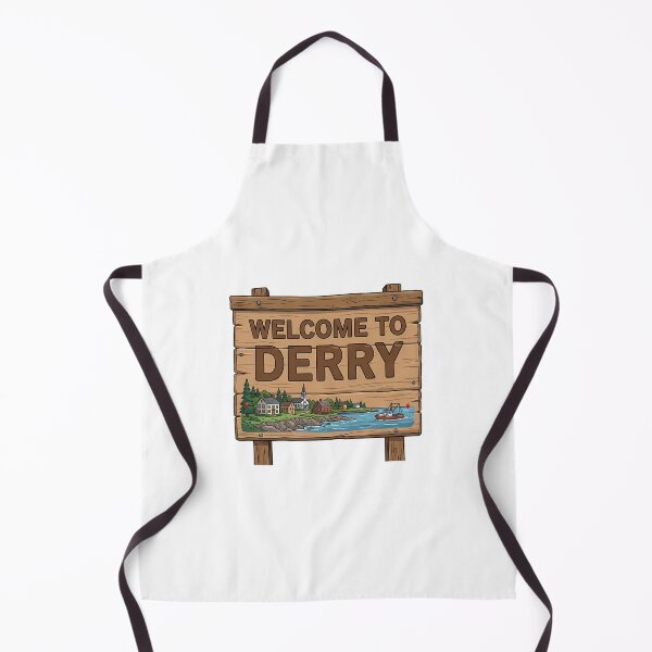 Item preview, Welcome To Derry Horror Town Sign Poster designed and sold by dirhjdom.
