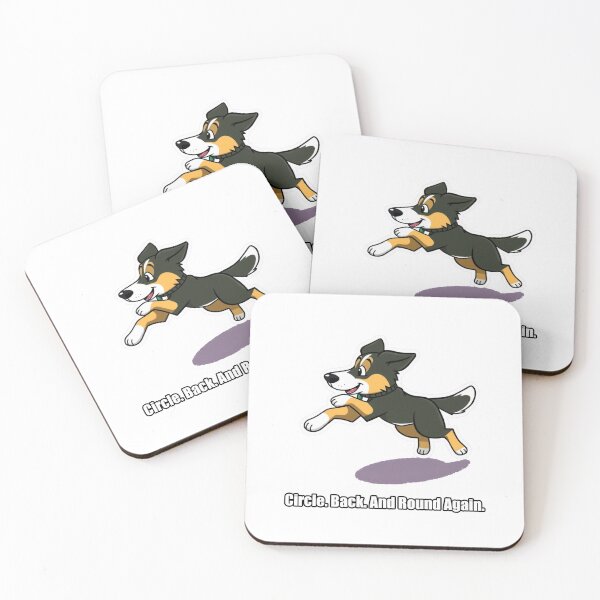 Item preview, Australian Shepherd - Circle Back And Round Again - Funny Aussie Gift designed and sold by pawdrops.