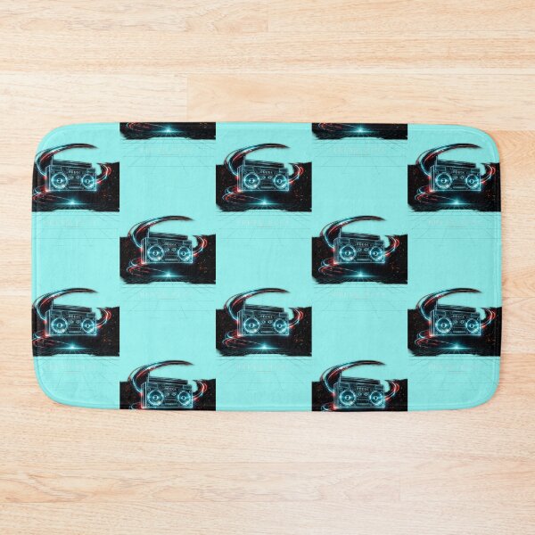 Item preview, Neon Boombox (Press Play) designed and sold by Retro-polis.
