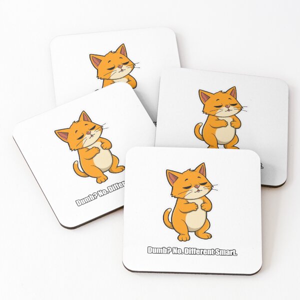 Item preview, Orange Cat - Dumb No Different Smart - Funny Orange Cat Gift designed and sold by pawdrops.