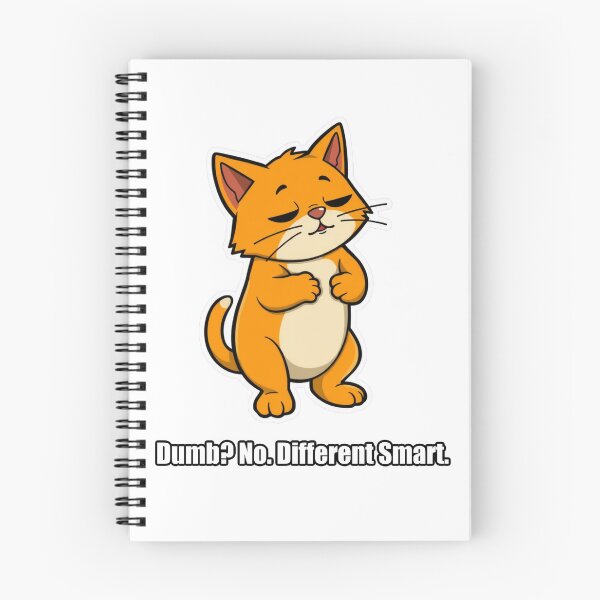 Item preview, Orange Cat - Dumb No Different Smart - Funny Orange Cat Gift designed and sold by pawdrops.