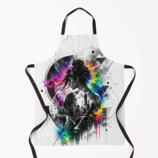 Item preview, Fragments of Identity - Geometric Double Exposure Art designed and sold by Personiq Kaleido.