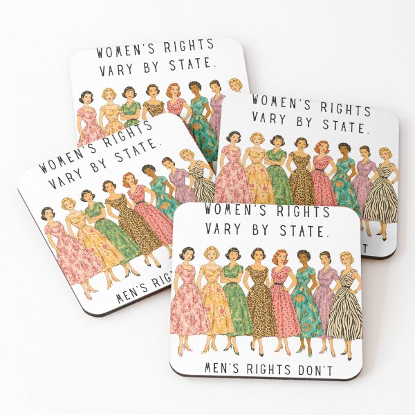 Item preview, Women’s Rights Vary By State Men’s Rights Don’t T-Shirt, Feminist Equality Gift, Women’s Rights Graphic Tee designed and sold by Velnoxar.
