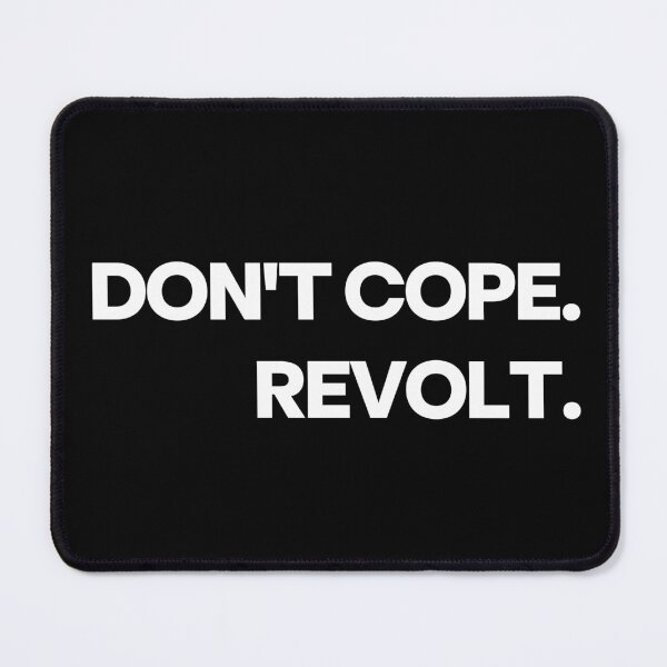 Item preview, Don’t Cope Revolt Bold Rebellion Quote Design designed and sold by Word Fever.