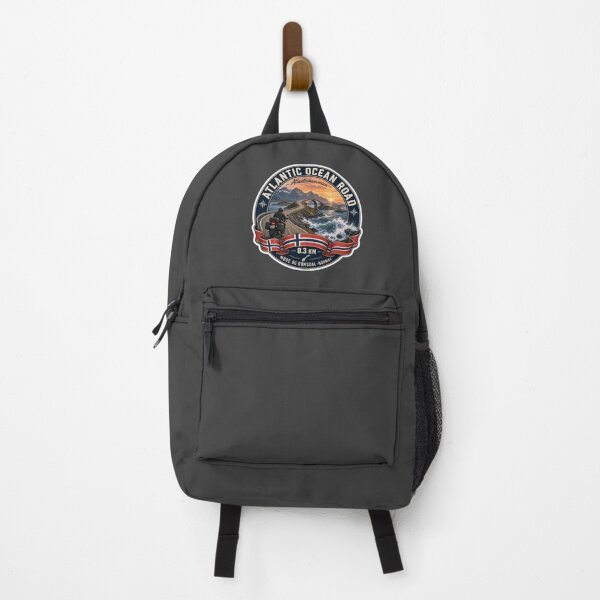 Item preview, Atlantic Ocean Road Norway Atlanterhavsvegen Sticker TShirt 07 designed and sold by OuterShellUK.
