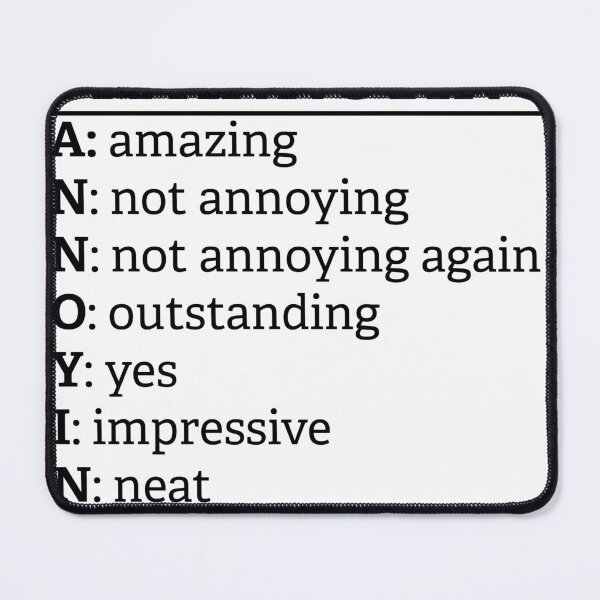 Item preview, i'm annoying designed and sold by noob publishing.