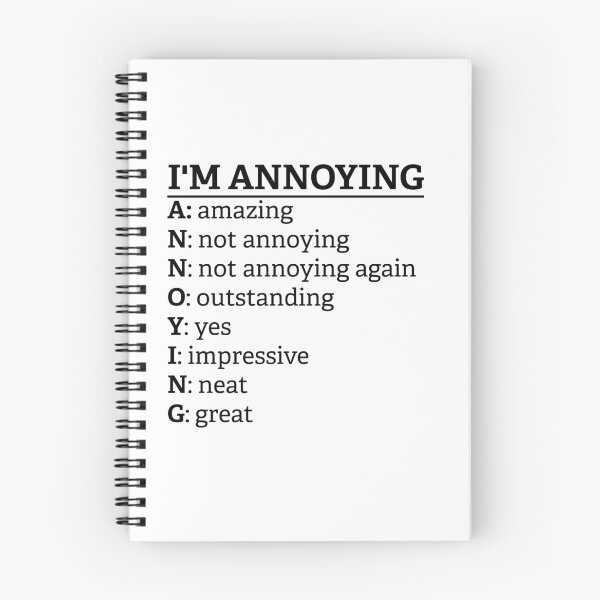 Item preview, i'm annoying designed and sold by noob publishing.