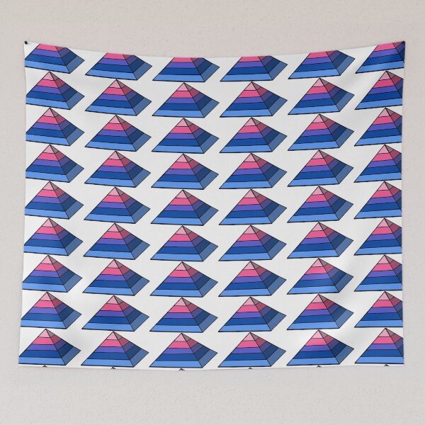 Item preview, Pyramid Pride Flag Omnisexual designed and sold by HarveyHandcraftsandDesigns.