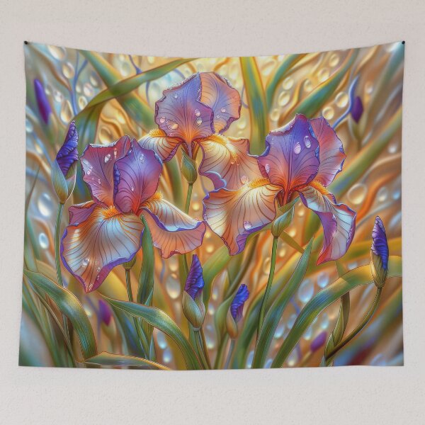 Item preview, Iris Flower Art designed and sold by MargaretWiktor.
