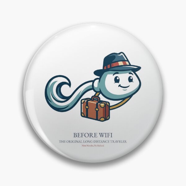 Item preview, Before Wifi, Vintage Traveler Biology Humor designed and sold by Art&Fun.