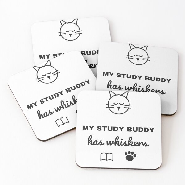 Item preview, My Study Buddy Has Whiskers - Cat Student Gift designed and sold by RankShift.