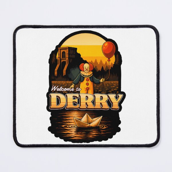 Item preview, Welcome To Derry Postcard Horror Clown designed and sold by dirhjdom.