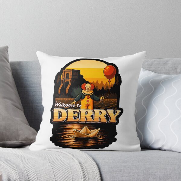 Item preview, Welcome To Derry Postcard Horror Clown designed and sold by dirhjdom.
