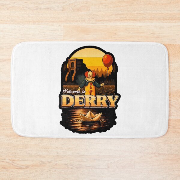 Item preview, Welcome To Derry Postcard Horror Clown designed and sold by dirhjdom.