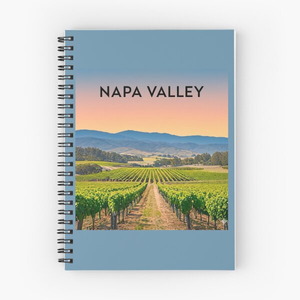 Item preview, Napa Valley California Travel Poster Wine Country Wall Art Vineyard Vacation Print designed and sold by Eclipse 3699.