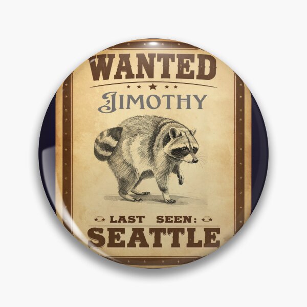 Item preview, Jimothy – Seattle's Most Wanted designed and sold by LiskoDesign.