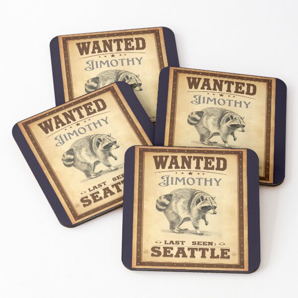 Item preview, Jimothy – Seattle's Most Wanted designed and sold by LiskoDesign.