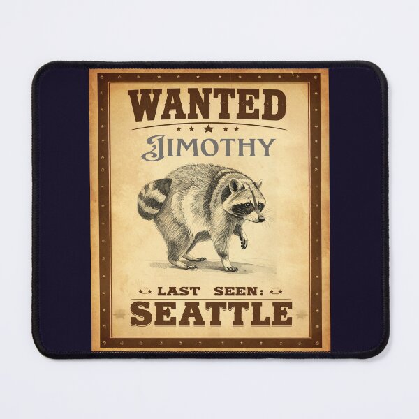 Item preview, Jimothy – Seattle's Most Wanted designed and sold by LiskoDesign.