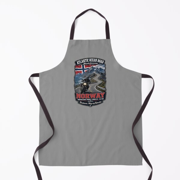 Item preview, Atlantic Ocean Road Norway Atlanterhavsvegen Sticker TShirt 08 designed and sold by OuterShellUK.