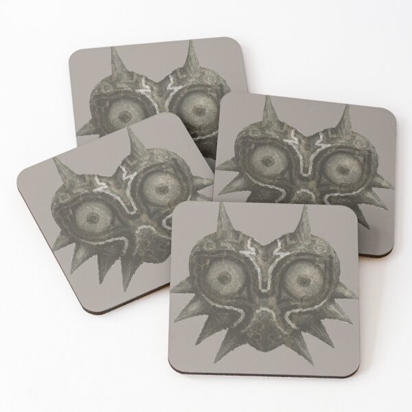 Item preview, Majora’s Mask | Zelda Majora’s Mask Vintage Monochrome Art designed and sold by ZOHRR.