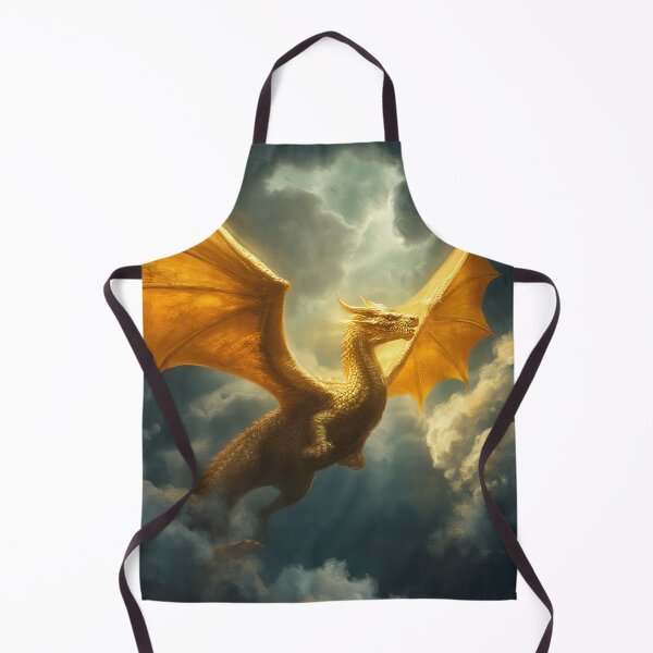 Item preview, Golden Dragon Soaring Through Clouds designed and sold by StudioForge.