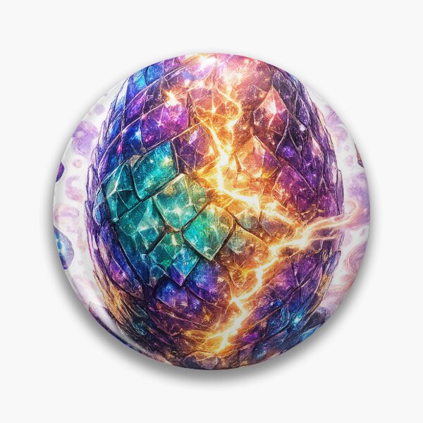 Item preview, Prism Dragon Egg Fantasy Sticker designed and sold by blossomfun.