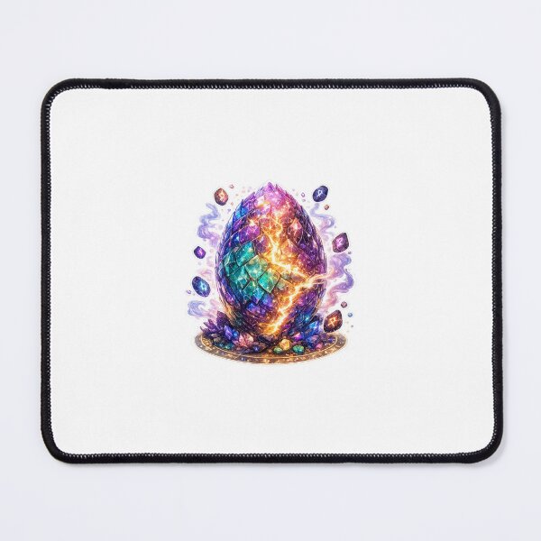 Item preview, Prism Dragon Egg Fantasy Sticker designed and sold by blossomfun.