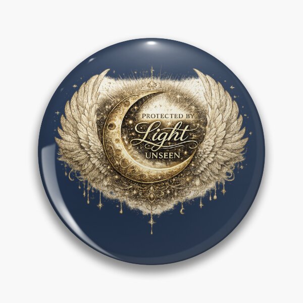 Item preview, Protected by Light Unseen | Celestial Moon Art designed and sold by 'VARI'.